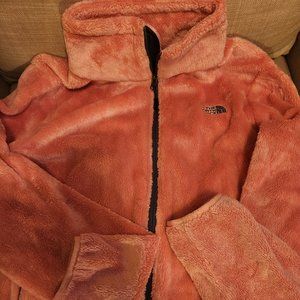 Womens Northface Fluffy Zip Up